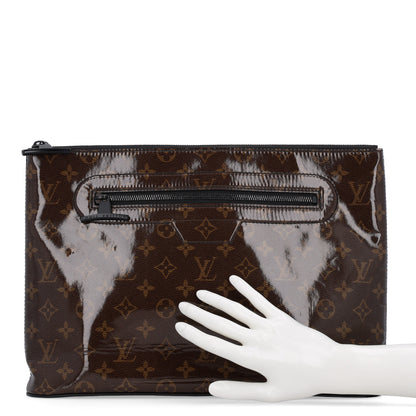 Louis Vuitton Monogram Glaze Cosmos Pochette 2 of 10