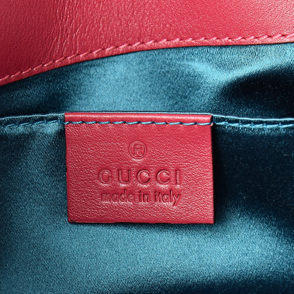 Gucci Velvet Matelasse Mini GG Marmont Shoulder Bag Light Raspberry Rose 5 of 12