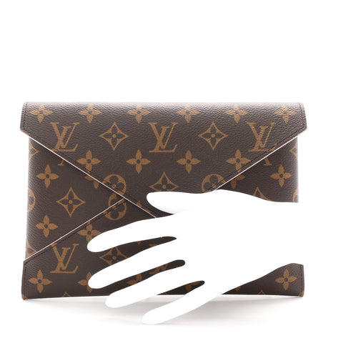 Monogram Large Kirigami Pochette Insert Rose Ballerine