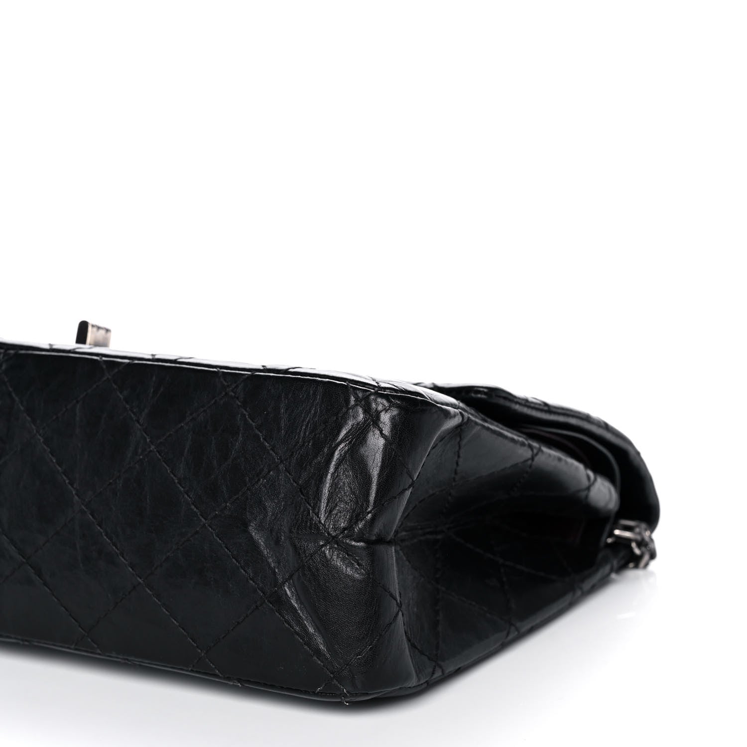 Chanel Aged Calfskin Quilted 2.55 Reissue 226 Flap Black 10 of 11