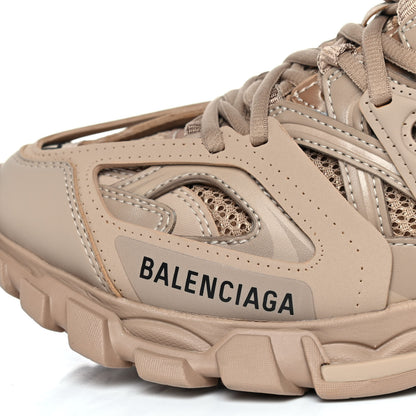 Balenciaga Mesh Rubber Uni-Matte Full Color Womens Track Sneakers 37 Full Beige 12 of 17