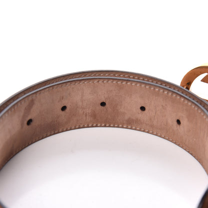 Gucci Calfskin Interlocking G 37mm Belt 85 34 Camelia 5 of 10
