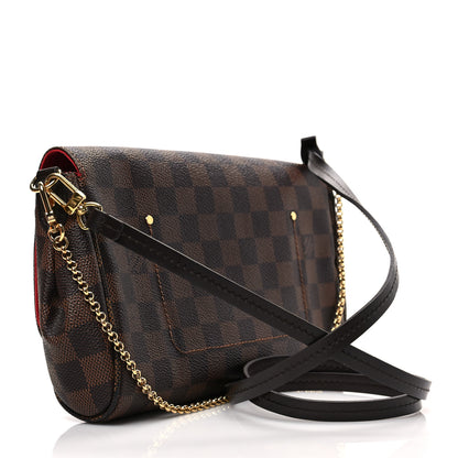 Louis Vuitton Damier Ebene Favorite MM 3 of 8