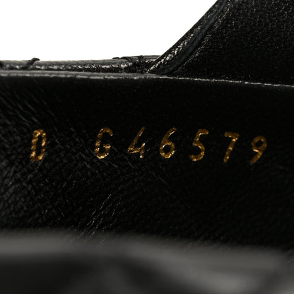 Chanel Lambskin Quilted Mary Jane Flats 36.5 Black 8 of 10