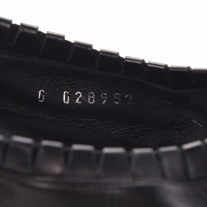 Chanel Lambskin CC Elastic Cap Toe Ballerina Flats 38 Black 12 of 12