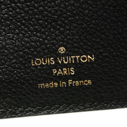 Louis Vuitton Empreinte Compact Curieuse Wallet Black 6 of 6