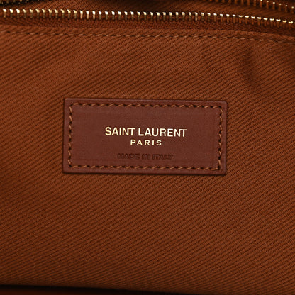 Saint Laurent Raffia Tote Naturale Brown 6 of 14