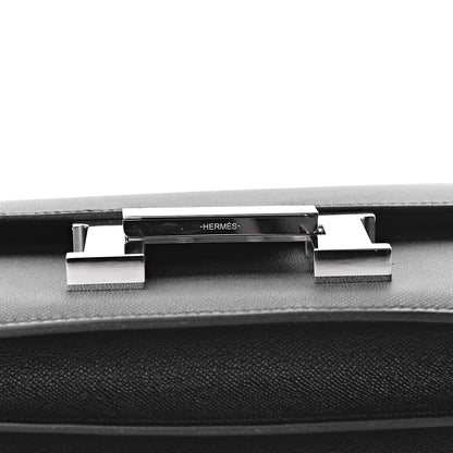 Hermes Grained Monsieur Constance 24 Black 16 of 25