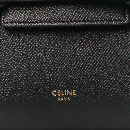 Celine Grained Calfskin Pico Belt Bag Black 7 of 9