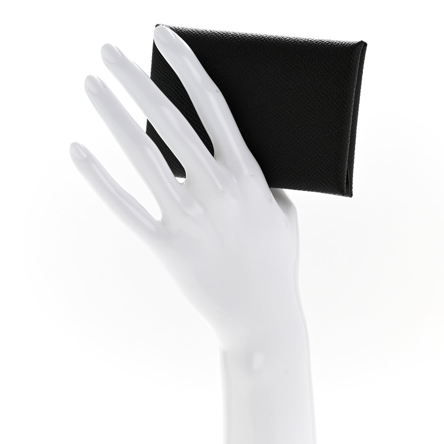 Epsom Calvi Duo Card Case Black