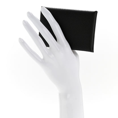 Hermes Epsom Calvi Duo Card Case Black 2 of 9