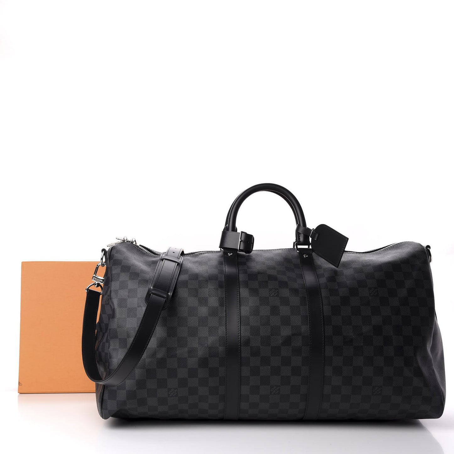 Damier Graphite Keepall Bandouliere 55