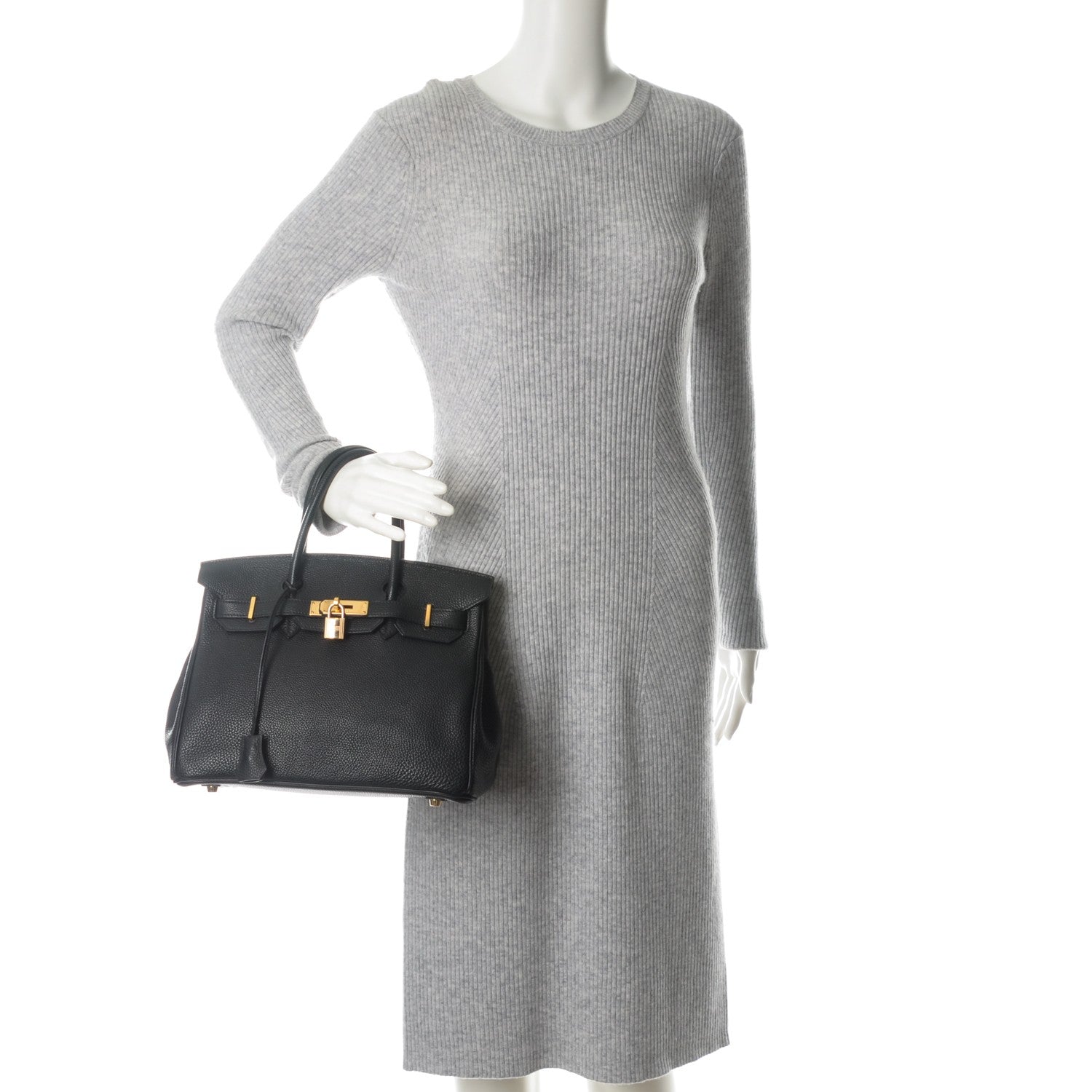Hermes Togo Birkin 30 Black 2 of 24