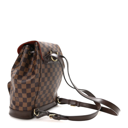 Louis Vuitton Damier Ebene Montsouris MM Backpack 2 of 10