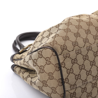 Gucci Monogram Medium Sukey Tote Beige Ebony Black 9 of 12
