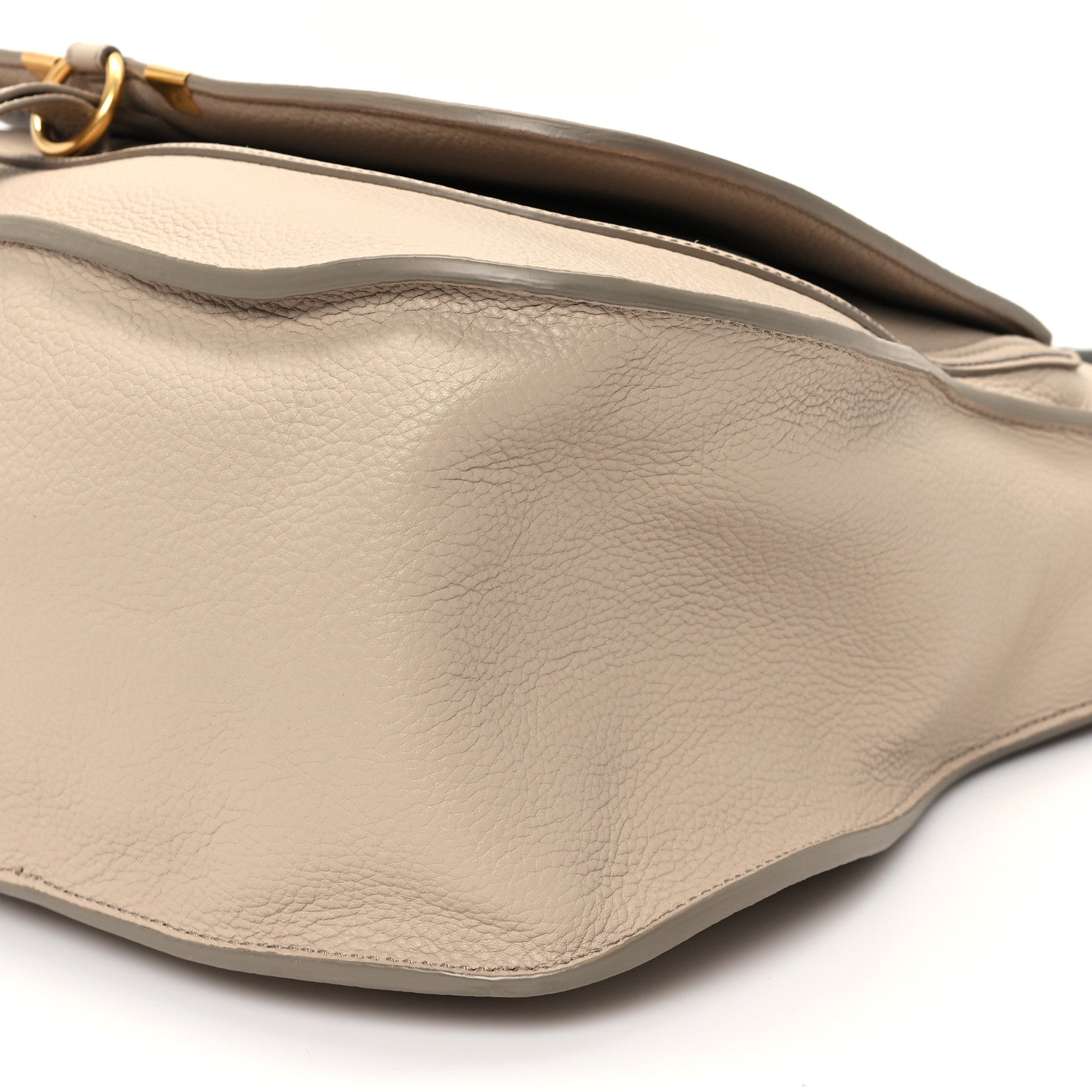 Chloe Calfskin Braided Large Marcie Double Carry Floral Grey 10 of 11