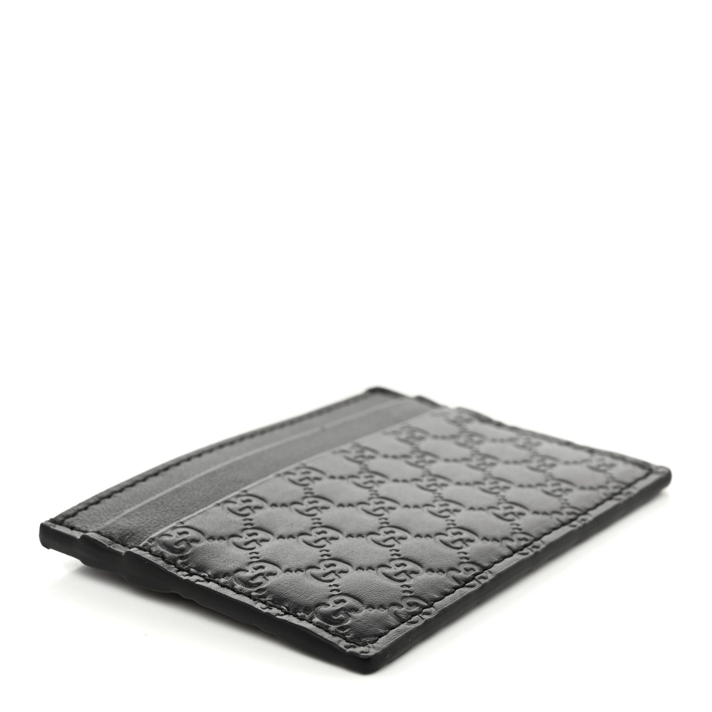 Microguccissima Card Holder Black