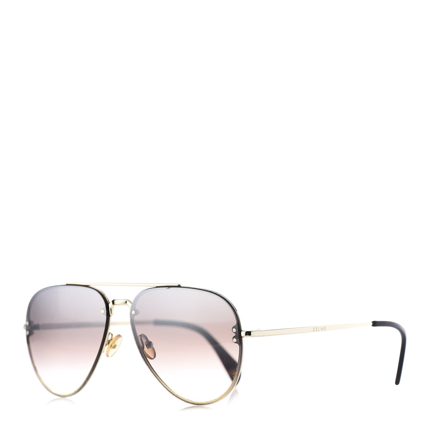 Mirror Aviator Sunglasses CL 41392/S Gold Tortoise