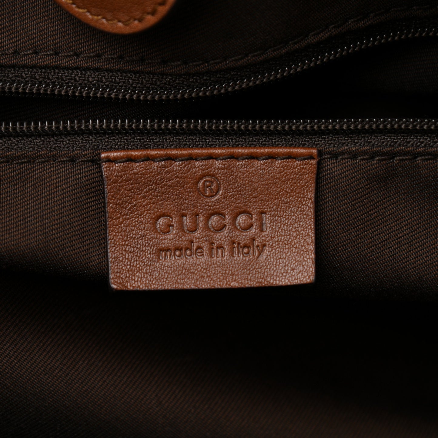 Monogram Medium Sukey Tote Brown