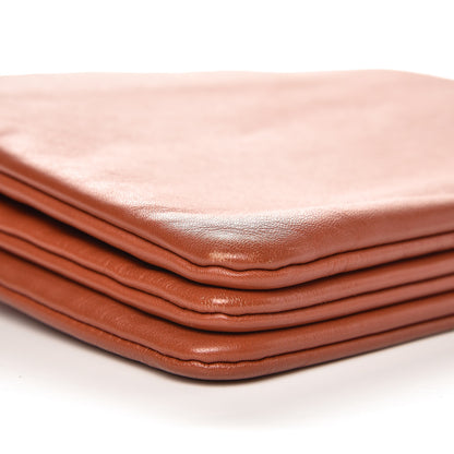 Celine Lambskin Large Trio Crossbody Bag Brick 9 of 10