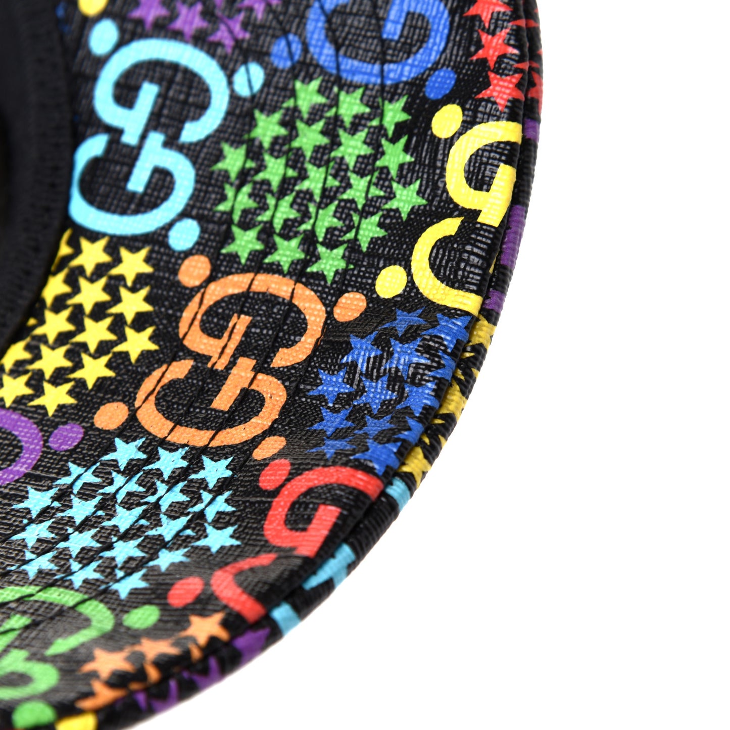 GG Supreme Monogram Psychedelic Baseball Hat XXL 61 Black