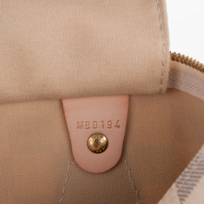 Louis Vuitton Damier Azur Speedy 30 7 of 7