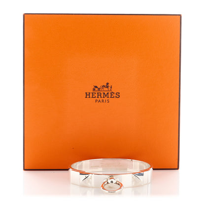 Hermes Sterling Silver PM Collier De Chien Bracelet SH 4 of 4
