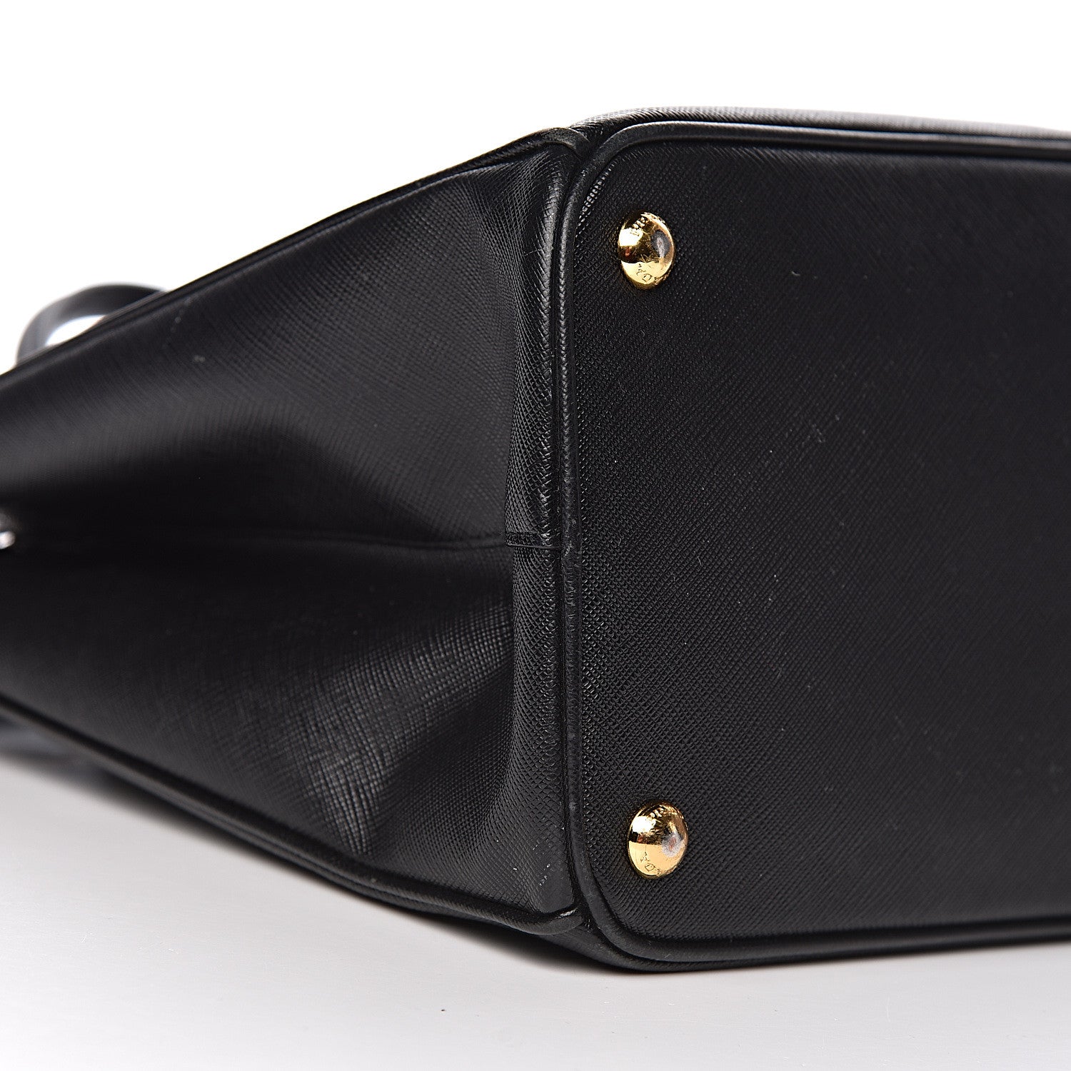 Prada Saffiano Medium Galleria Double Zip Tote Black 13 of 19