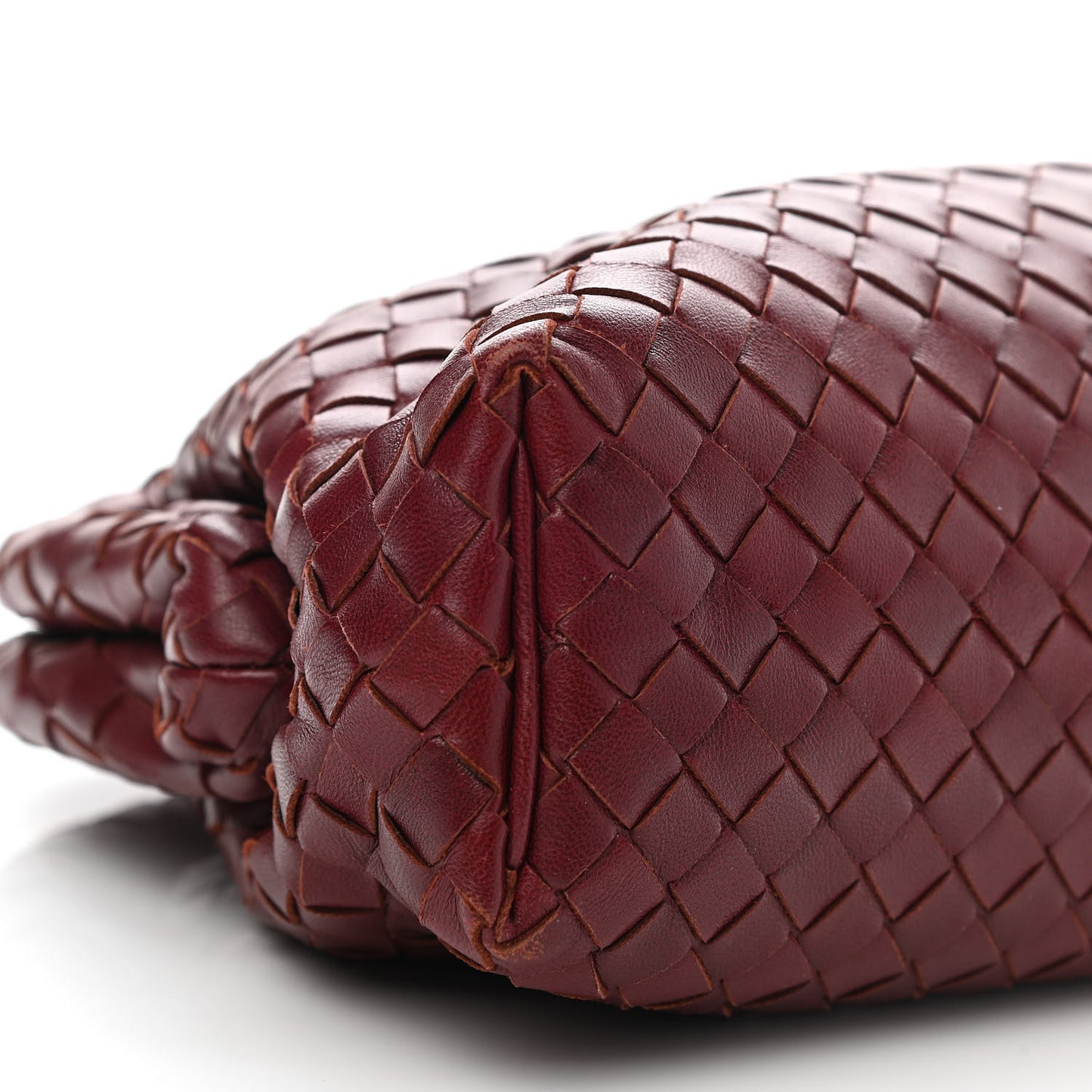 Nappa Intrecciato The Lauren 1980 Clutch Gigolo Red