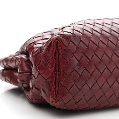 Bottega Veneta Nappa Intrecciato The Lauren 1980 Clutch Gigolo Red 9 of 10