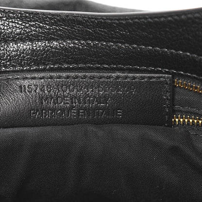 Balenciaga Chevre Gold Metallic Edge Hardware City Black 7 of 10