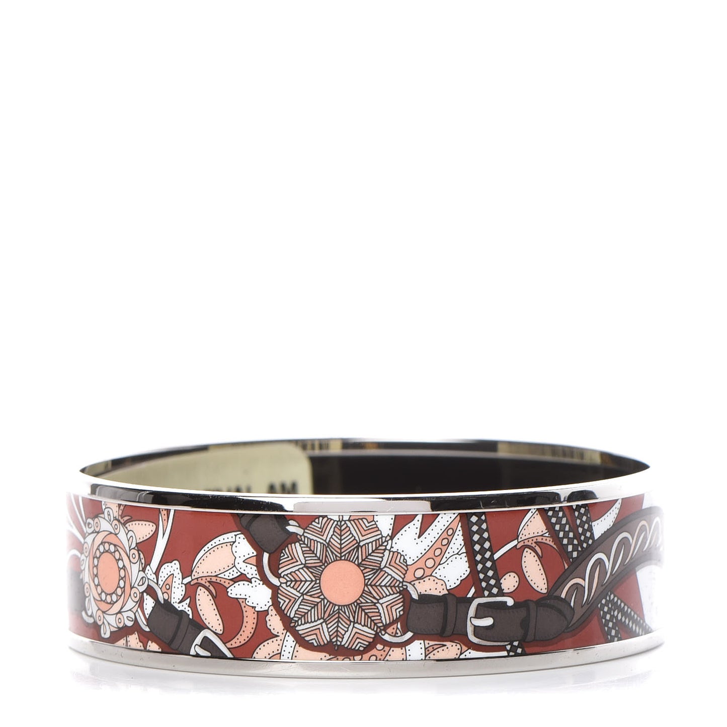 Enamel Printed Wide Festival des Amazones Bracelet 62 Collectionneur