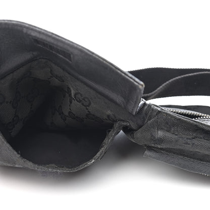 Gucci GG Monogram Double Pocket Belt Bag Black 5 of 13