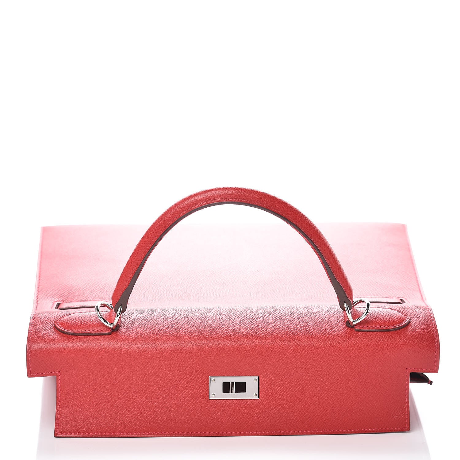 Hermes Epsom Kelly Sellier 32 Rouge Casaque 17 of 38