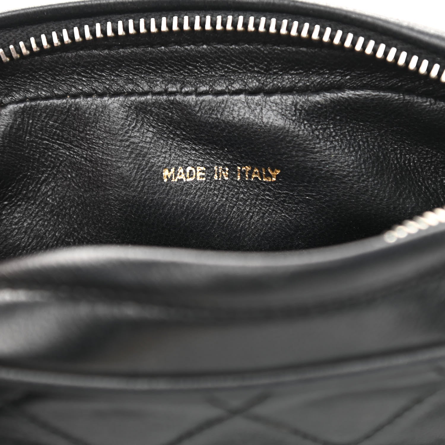 Chanel Lambskin Quilted Tassel Camera Case Black 6 of 11