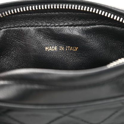 Chanel Lambskin Quilted Tassel Camera Case Black 6 of 11