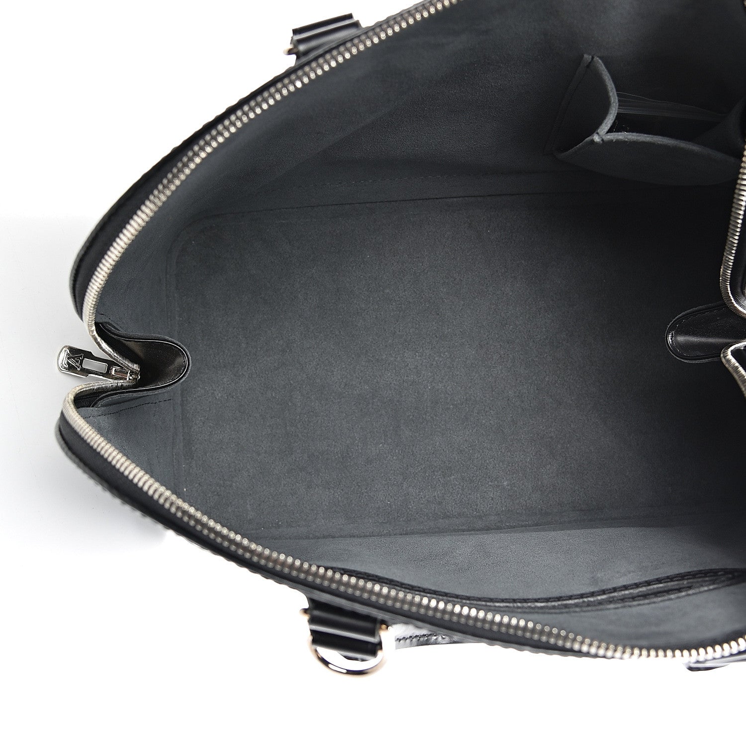 Louis Vuitton Epi Alma PM Black 4 of 14