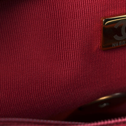 Chanel Lambskin Quilted Medium Chanel 19 Flap Black 7 of 10