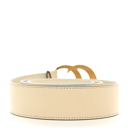 Gucci Calfskin Double G 40mm Belt 90 36 Mystic White 2 of 6
