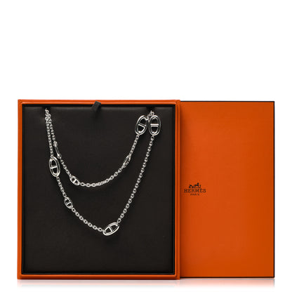 Hermes Sterling Silver Farandole Necklace 120 5 of 5