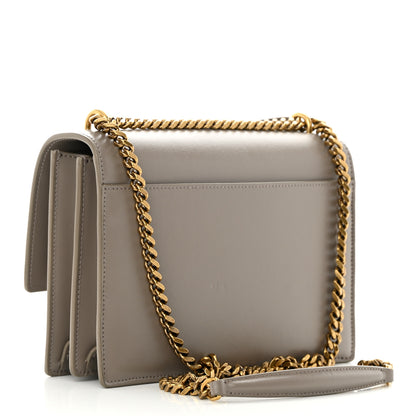 Saint Laurent Calfskin Medium Monogram Sunset Greyish Brown 3 of 13