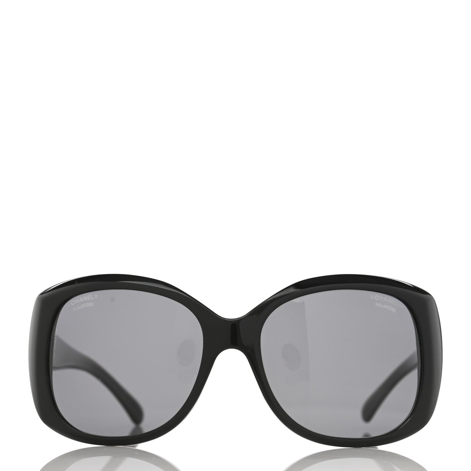 Chanel Acetate CC Sunglasses 5183 Black 2 of 8