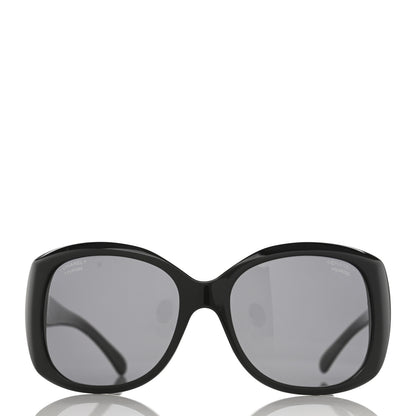 Chanel Acetate CC Sunglasses 5183 Black 2 of 8