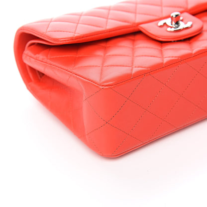 Chanel Lambskin Quilted Small Double Flap Red 8 of 11