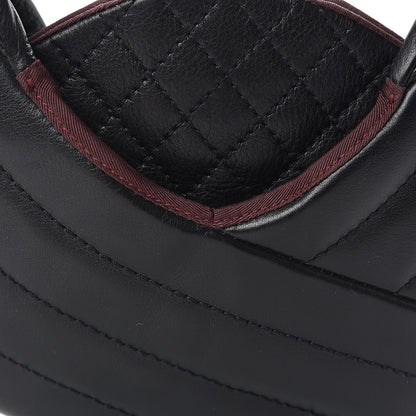 Chanel Calfskin Quilted Small Chain Evening Bag Black 8 of 10