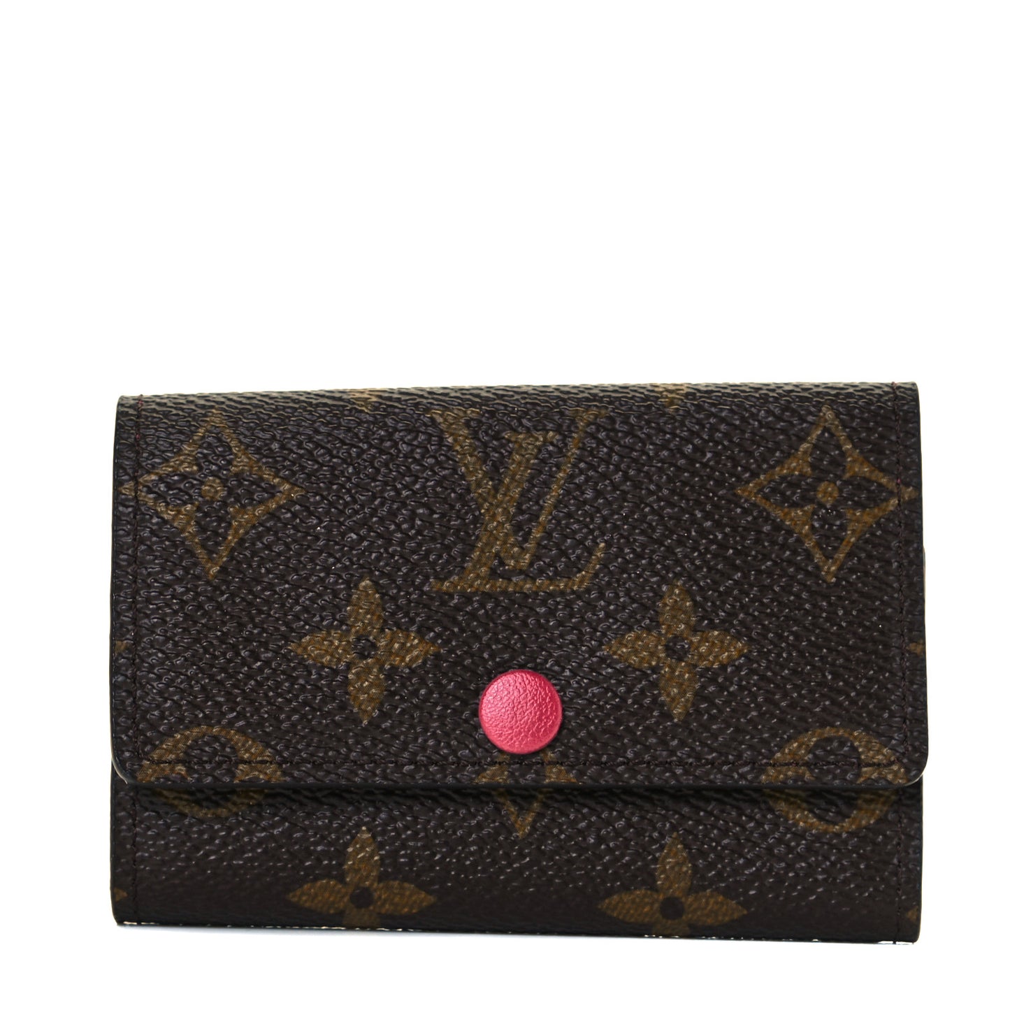 Monogram 6 Key Multicles Holder Fuchsia