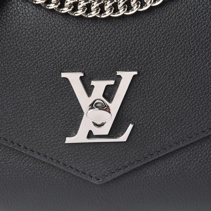 Louis Vuitton Soft Calfskin My Lockme Chain Bag BB Black 10 of 11