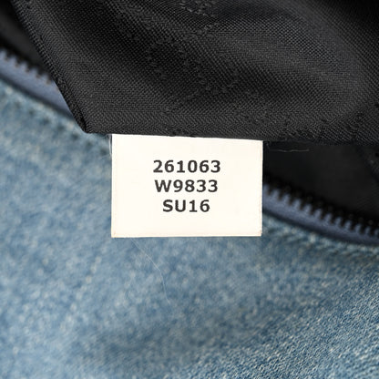 Stella McCartney Denim Star Small Falabella Tote Blue 7 of 13