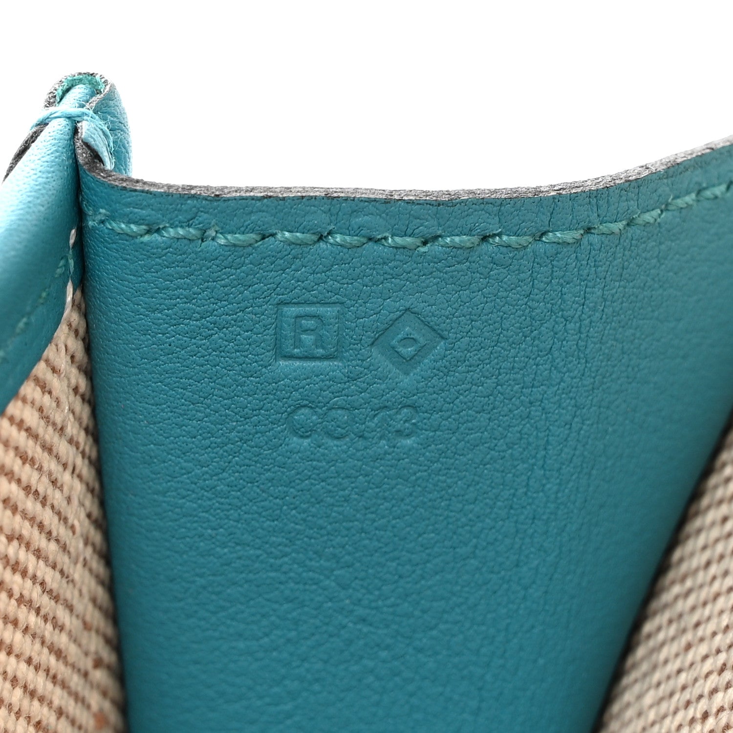 Hermes Togo Jige PM Clutch Blue Jean Clutch Blue Jean 7 of 10