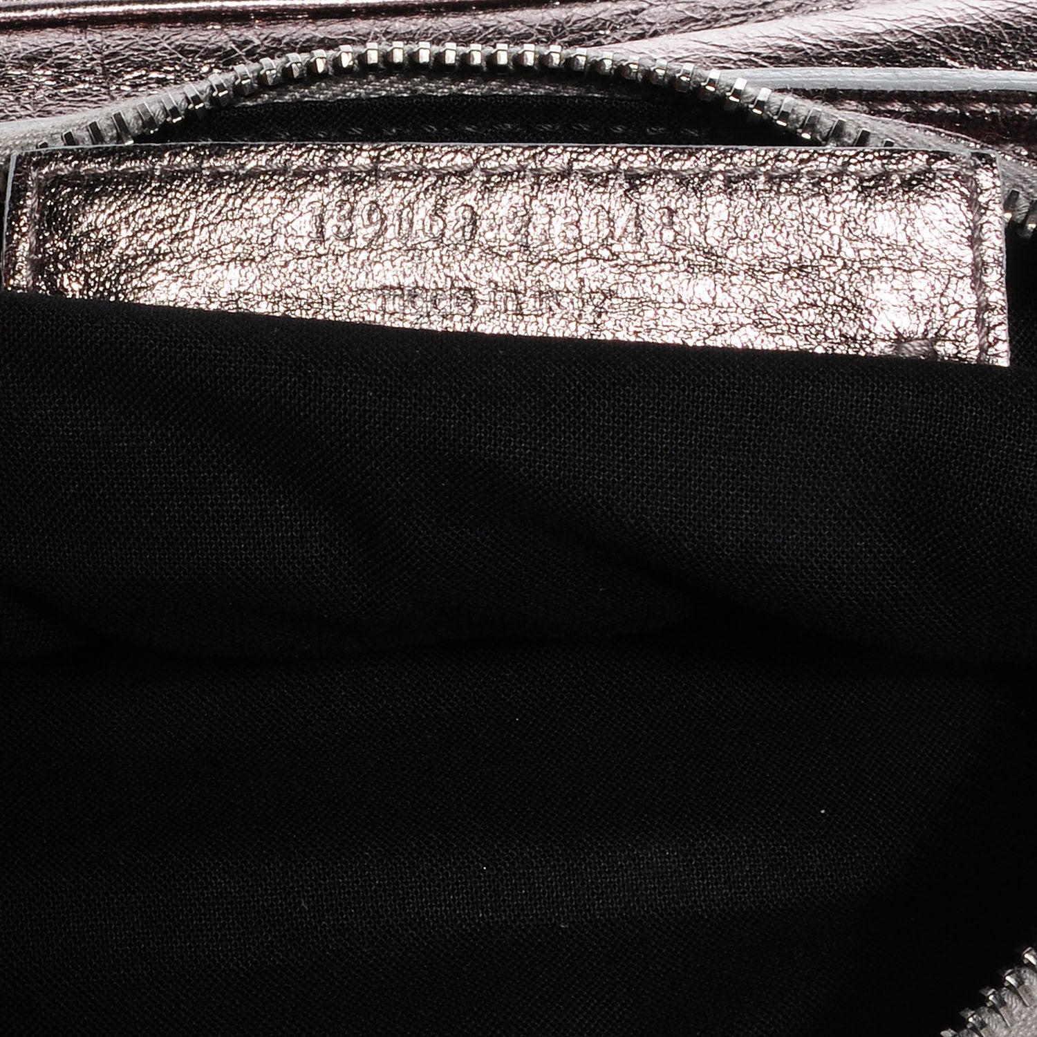 Balenciaga Agneau Large Shoulder Pewter 7 of 11